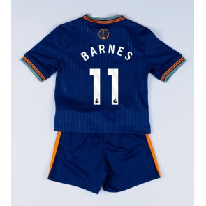 Newcastle United Harvey Barnes #11 Tredjetrøje Børn 2025-26 Kortærmet (+ Korte bukser)